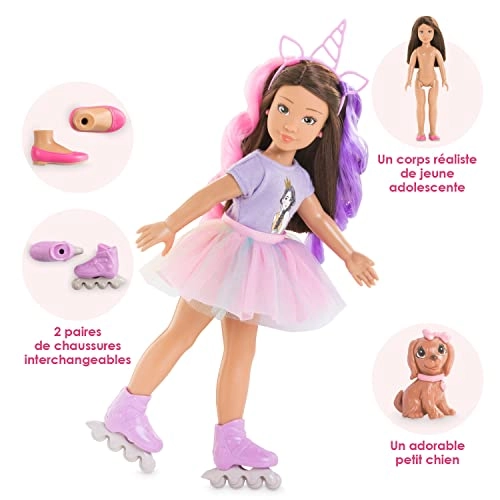 Luna Dressing Doll - 28 cm Unicorn Ages 4+