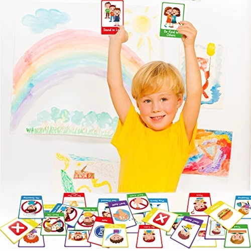 Autism Behaviour Communication Cards - 12 - 12 months 50 pieces