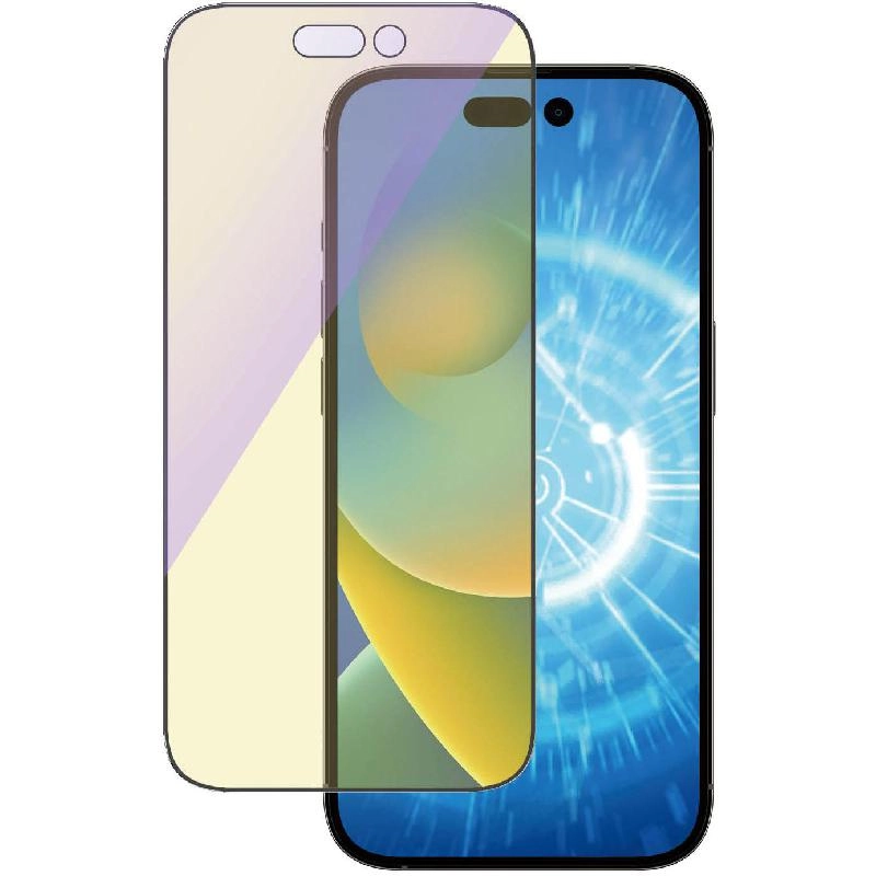 Ultra Wide Fit Clear Tempered Glass Screen Protector for iPhone 16 Plus