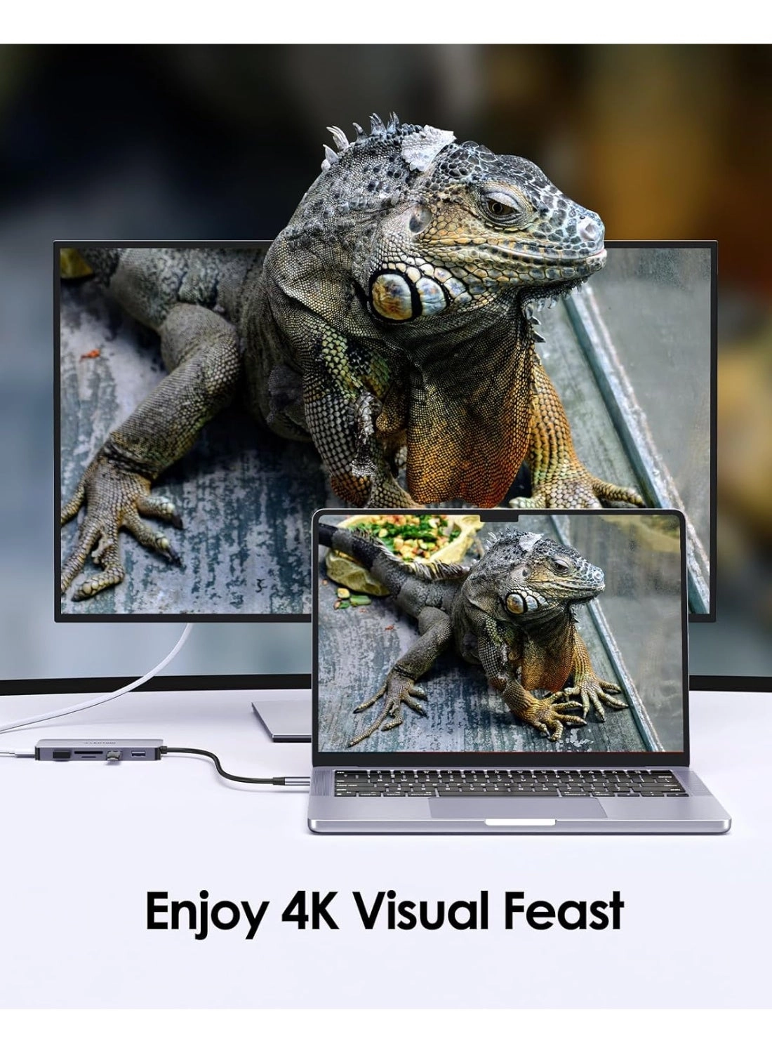 CB-CE18s - 8-in-1 USB-C Hub 4K@60Hz HDMI 100W PD