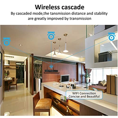 Wireless WIFI Security Camera System - 8 cameras 8 channels 6MP