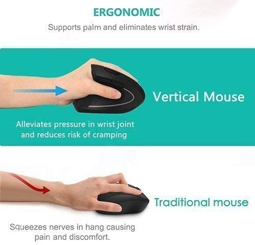 Ergonomic Vertical Mouse - USB