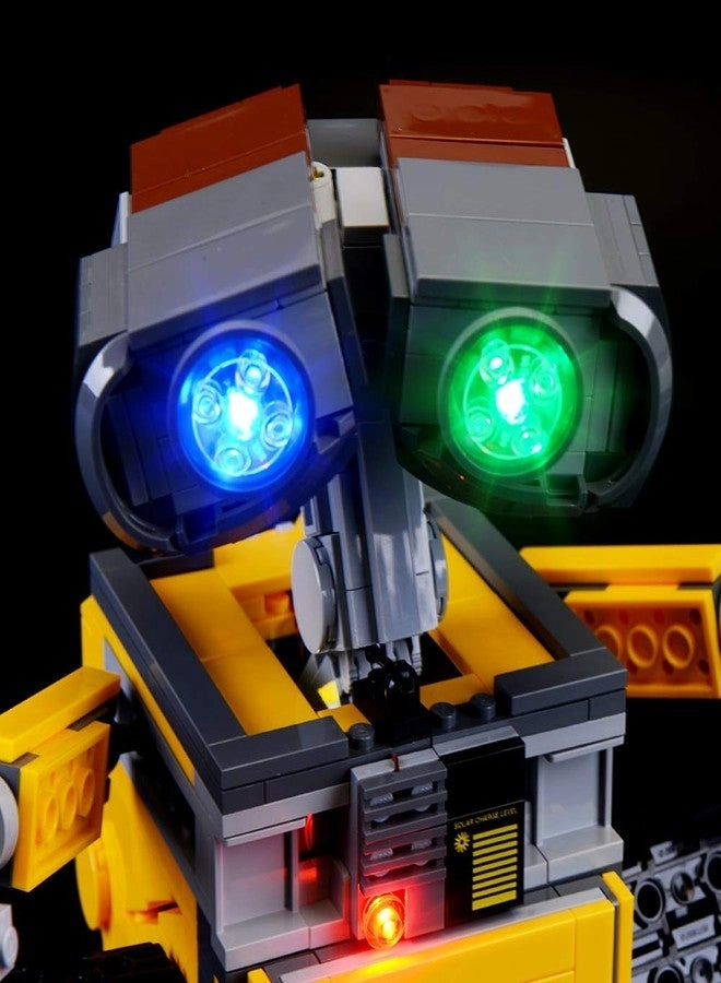 Led Lighting Kit for Ideas Wall-E - Compatible with Lego 21303