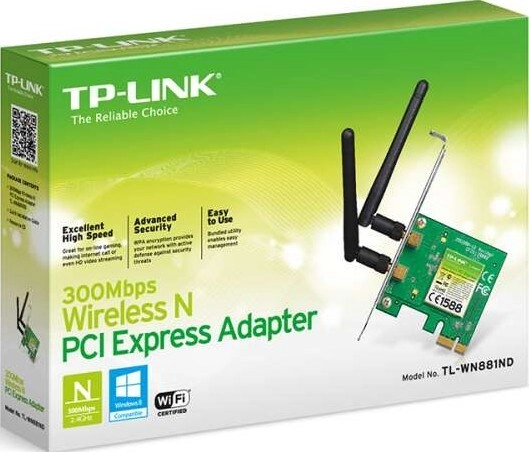 Wireless N Pci Express Adapter - Dual Band Wireless