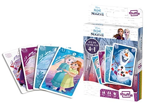 Game with 7 Frozen Families - French, Multilingual 4 years and up 33 cards