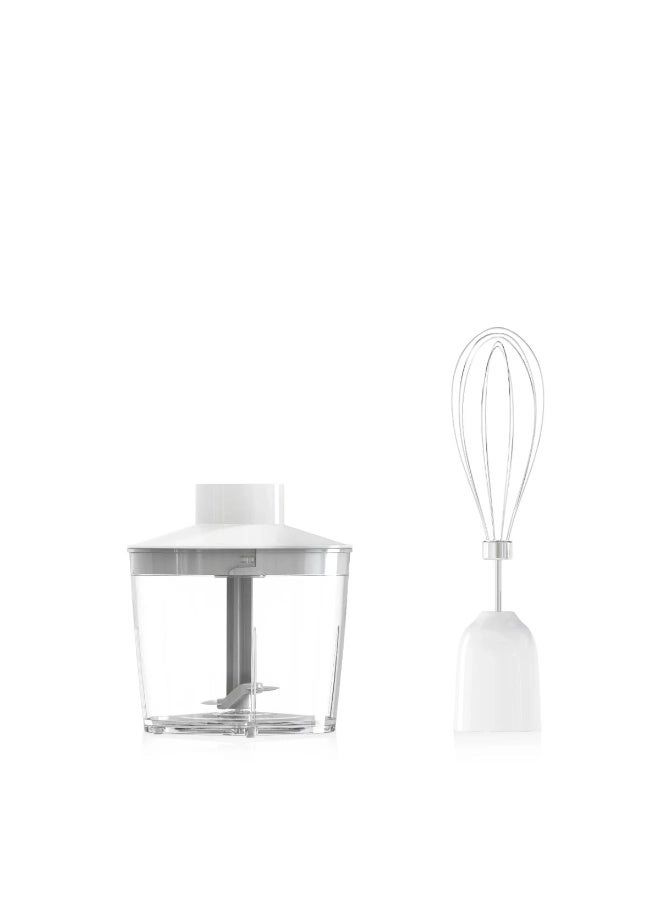 Lifestyle Powerful Hand Blender - Food Chopper & Whisker Splash Control High-Performance Blades