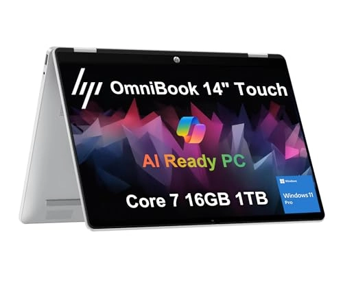 Envy x360 OmniBook 5 Flip - 14'' Core 7 150U 16GB DDR5 1TB SSD