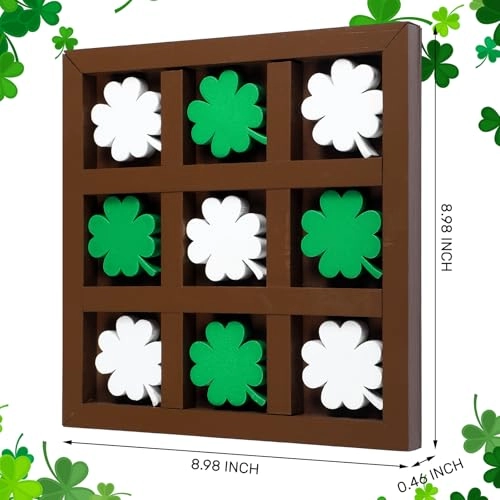 Tic Tac Toe - Wood Multicolor