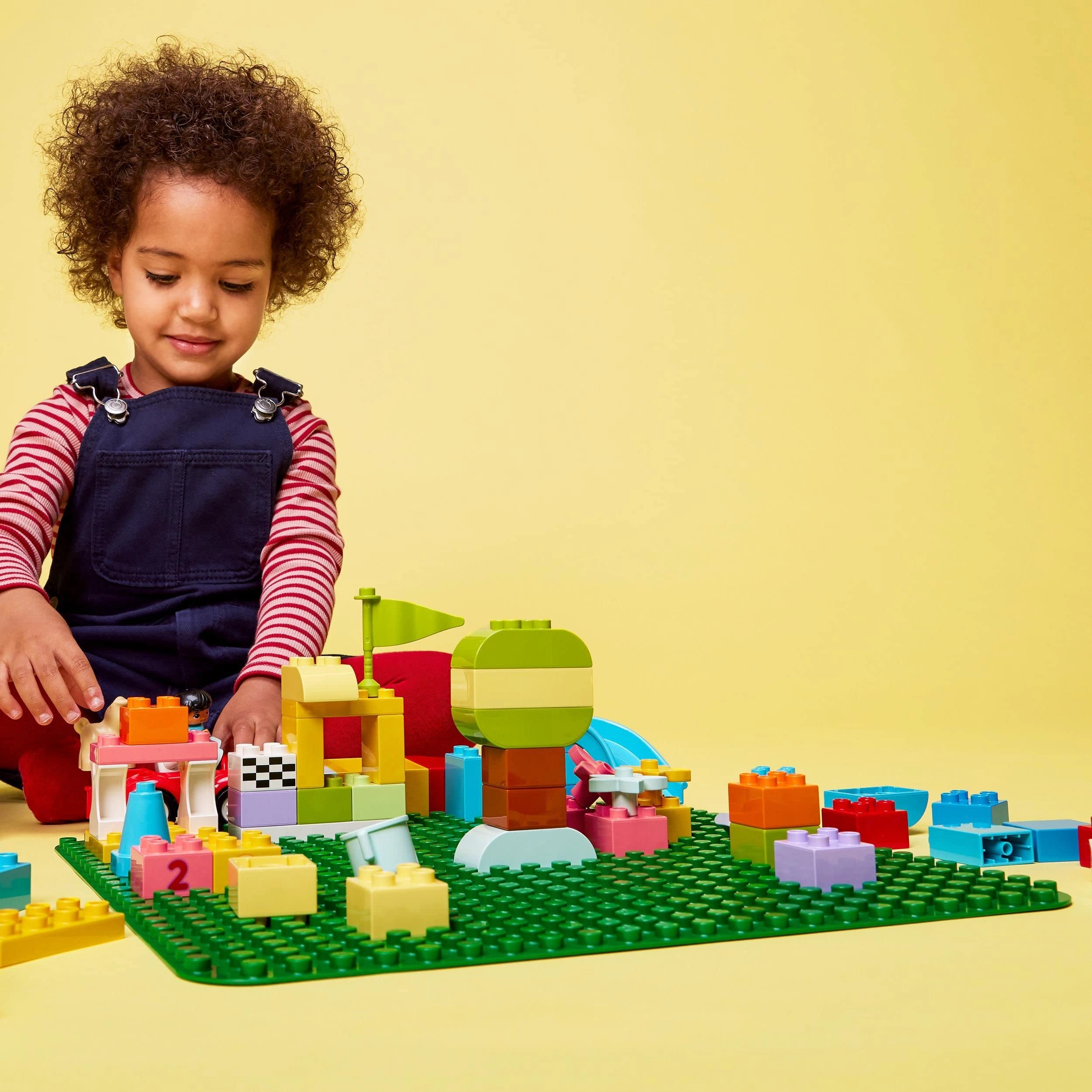 DUPLO Green Building Plate (10980) - 38cm square