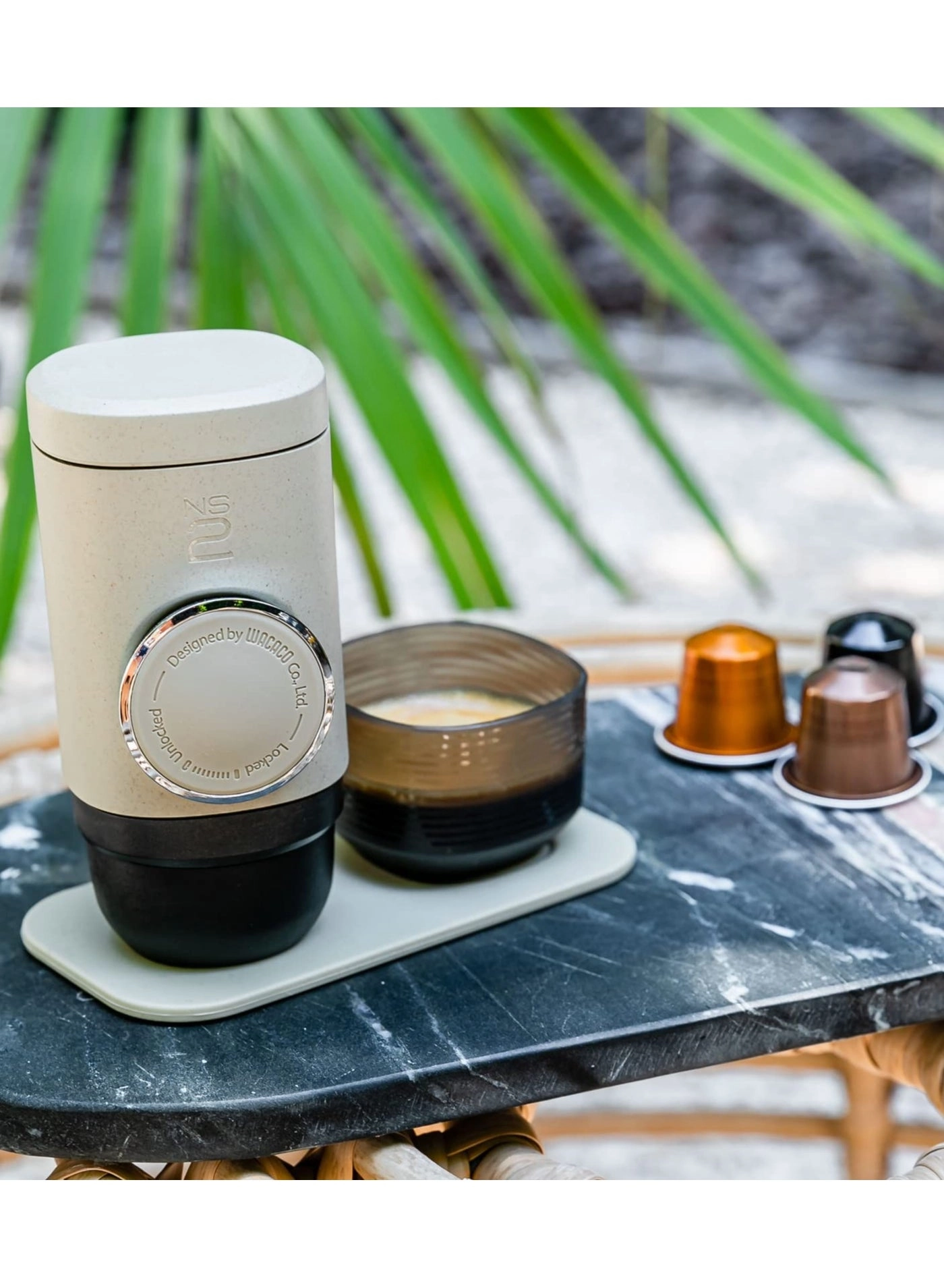 Portable Espresso Machine Manual Nespresso-Compatible 152745