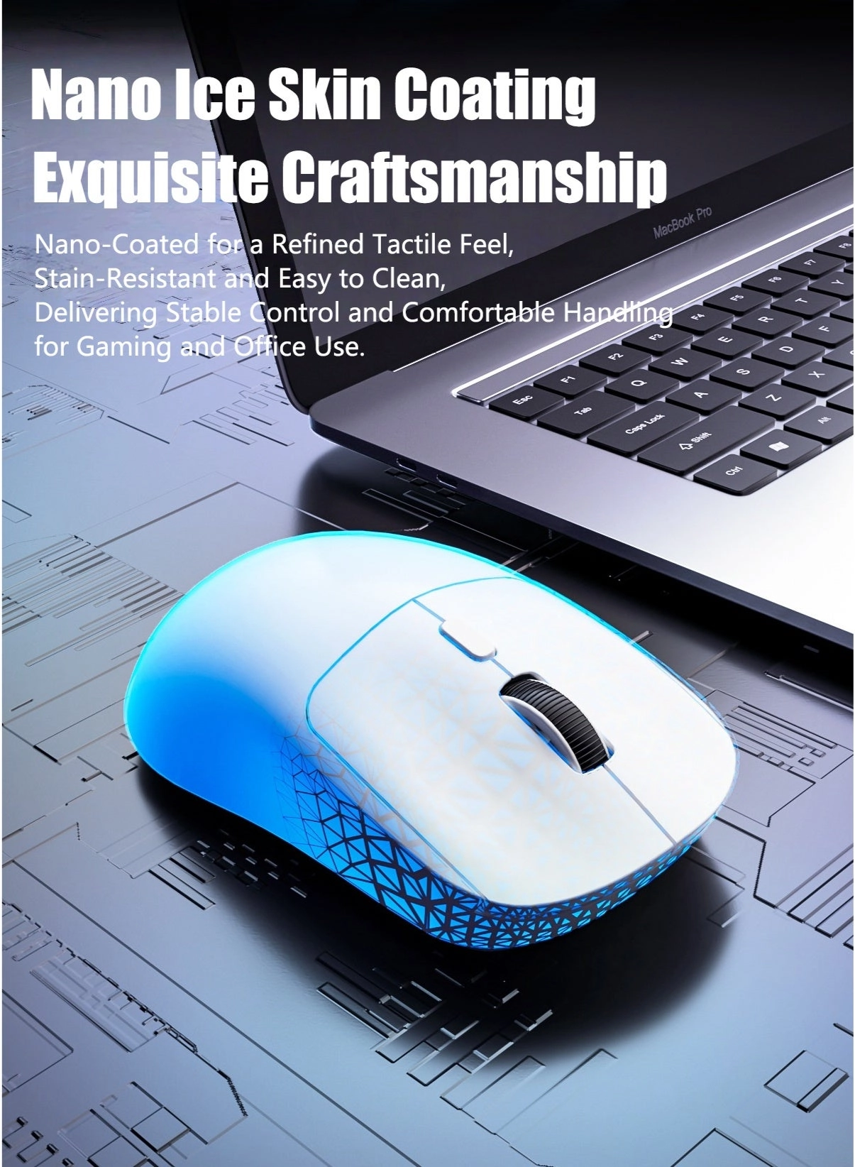 Superlight Gaming Mouse - Wireless