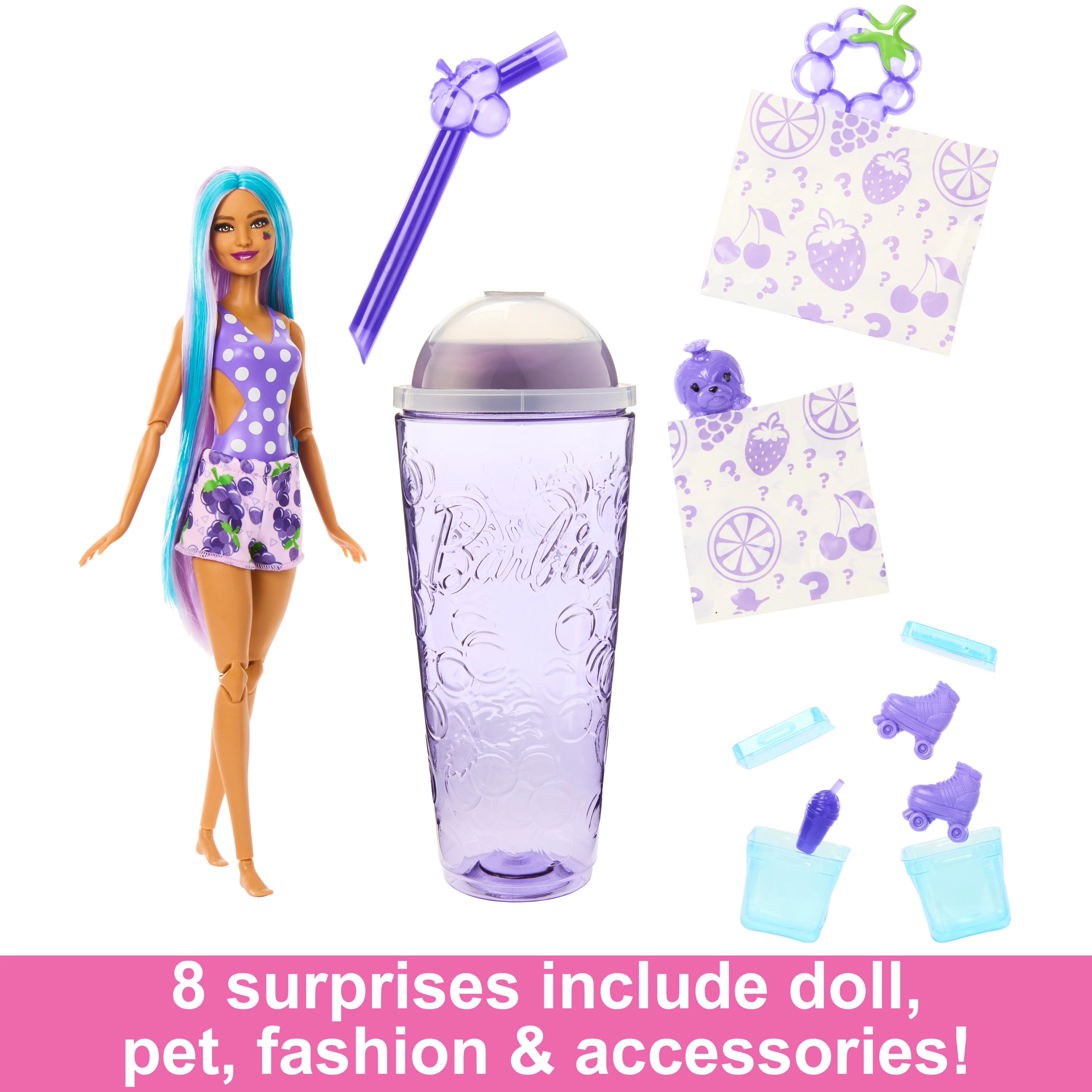 Barbie Pop Reveal Treat Series - Purple Donut Dreams Ages 3+