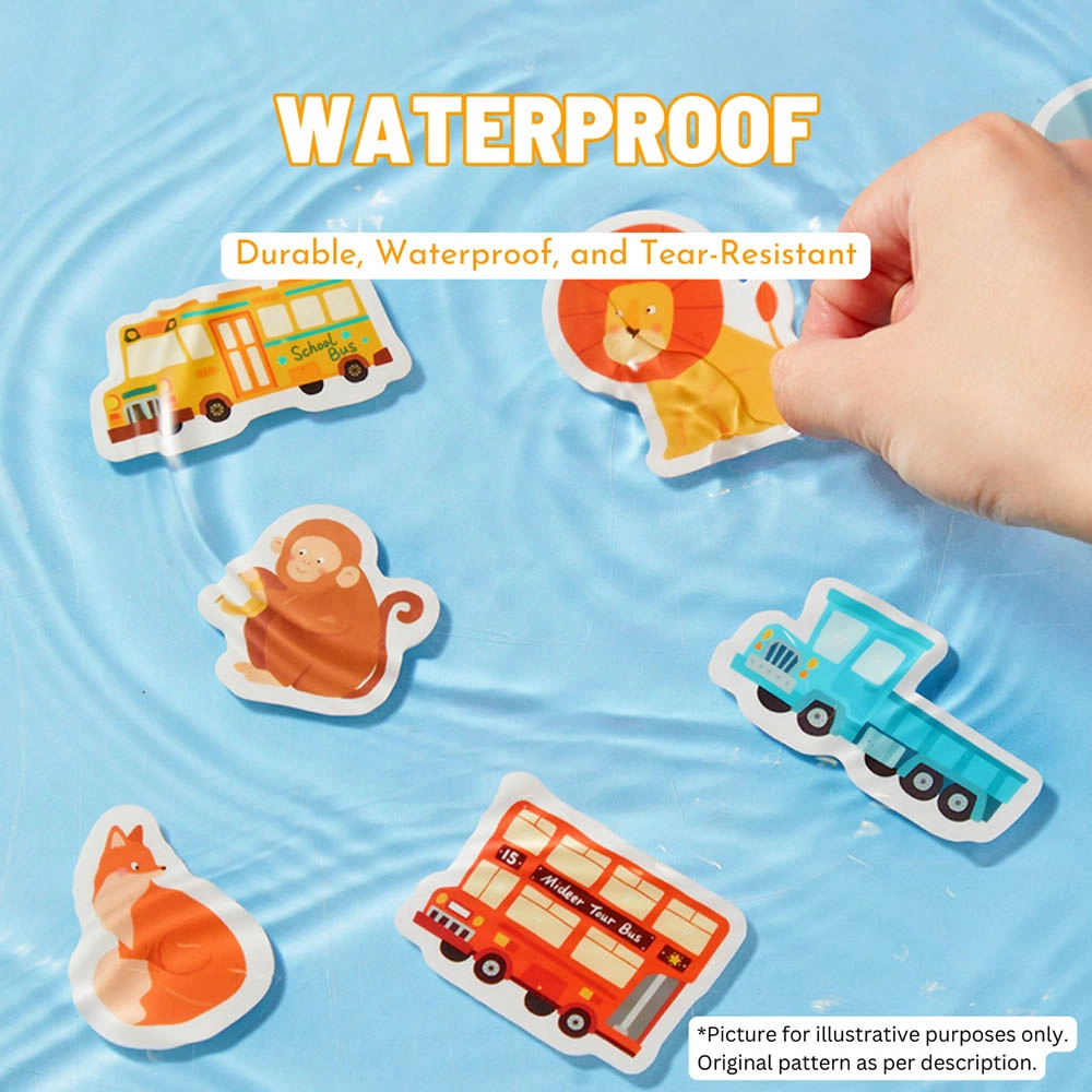 Bustling Traffic Reusable Sticker Pad