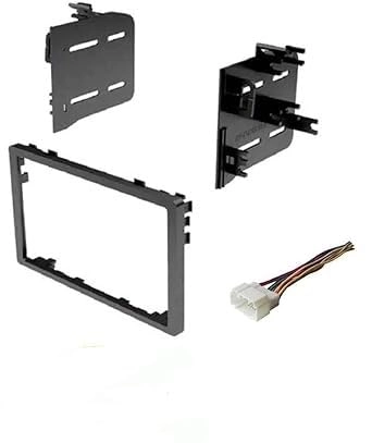 ASC Audio Double DIN Car Stereo Install Kit and Wire Harness - Acura Honda