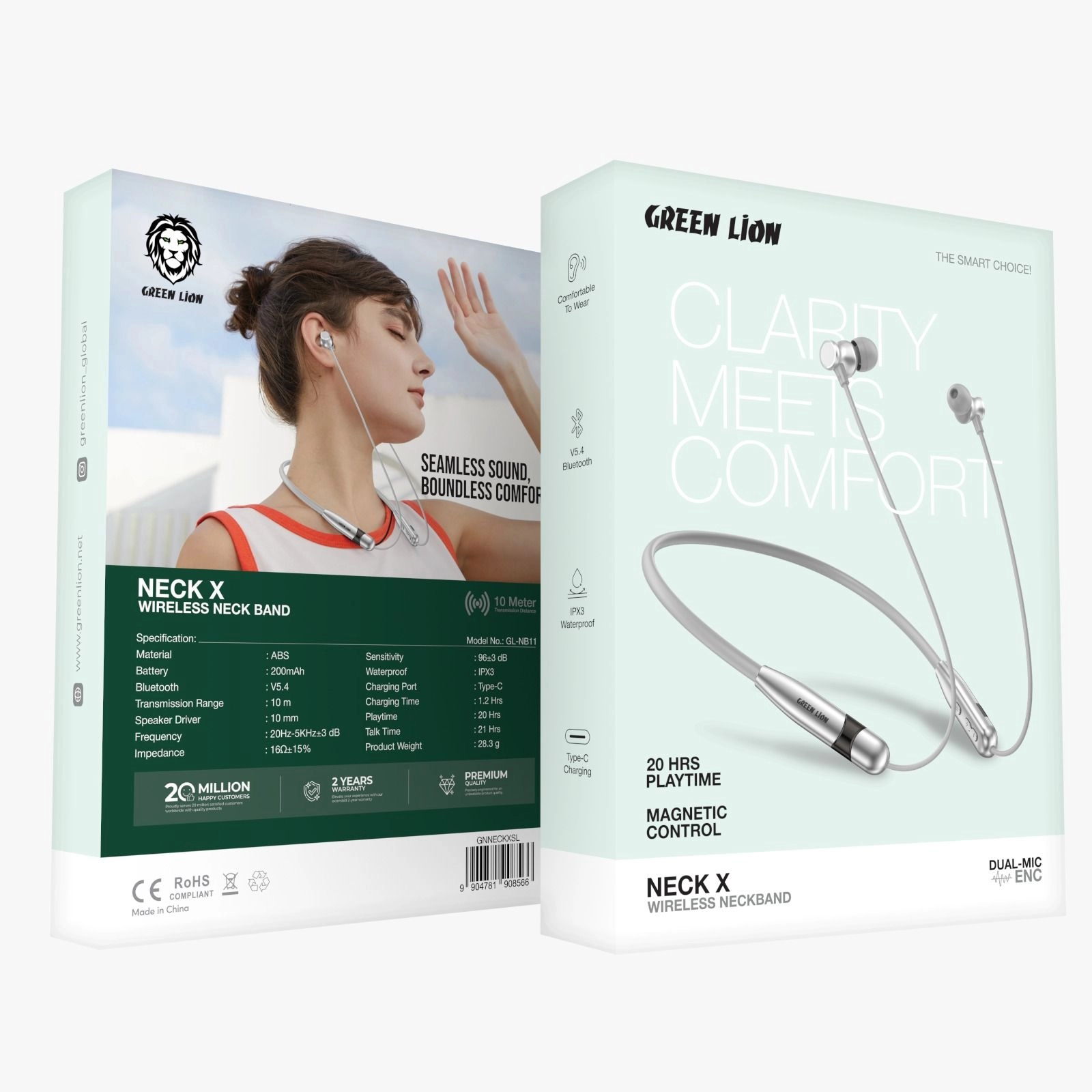Neck X Wireless Headset