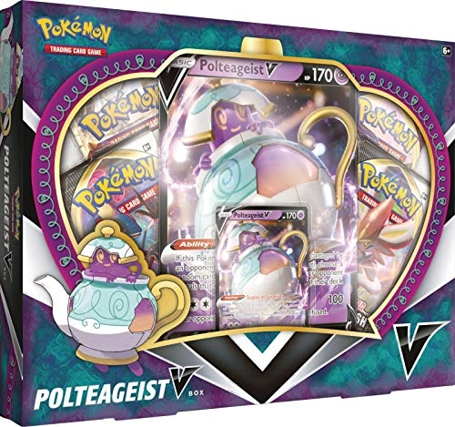 Polteageist V Box - 4 booster packs FULL ART promo card