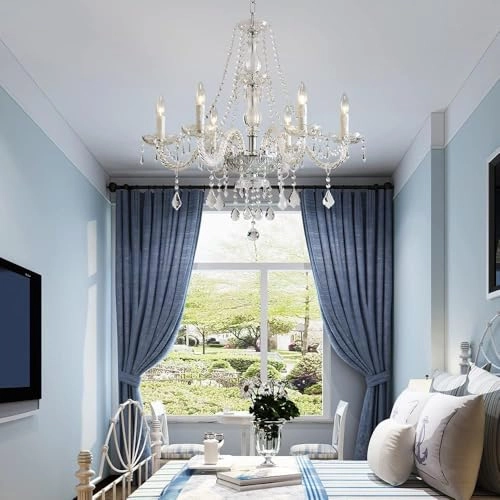 Crystal Chandelier - Dimmable