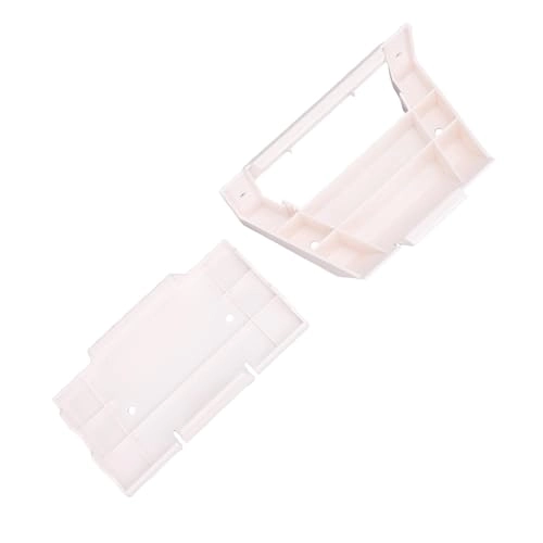 Router and Power Supply Bracket - White ABS Gen 3 V3 Compatible