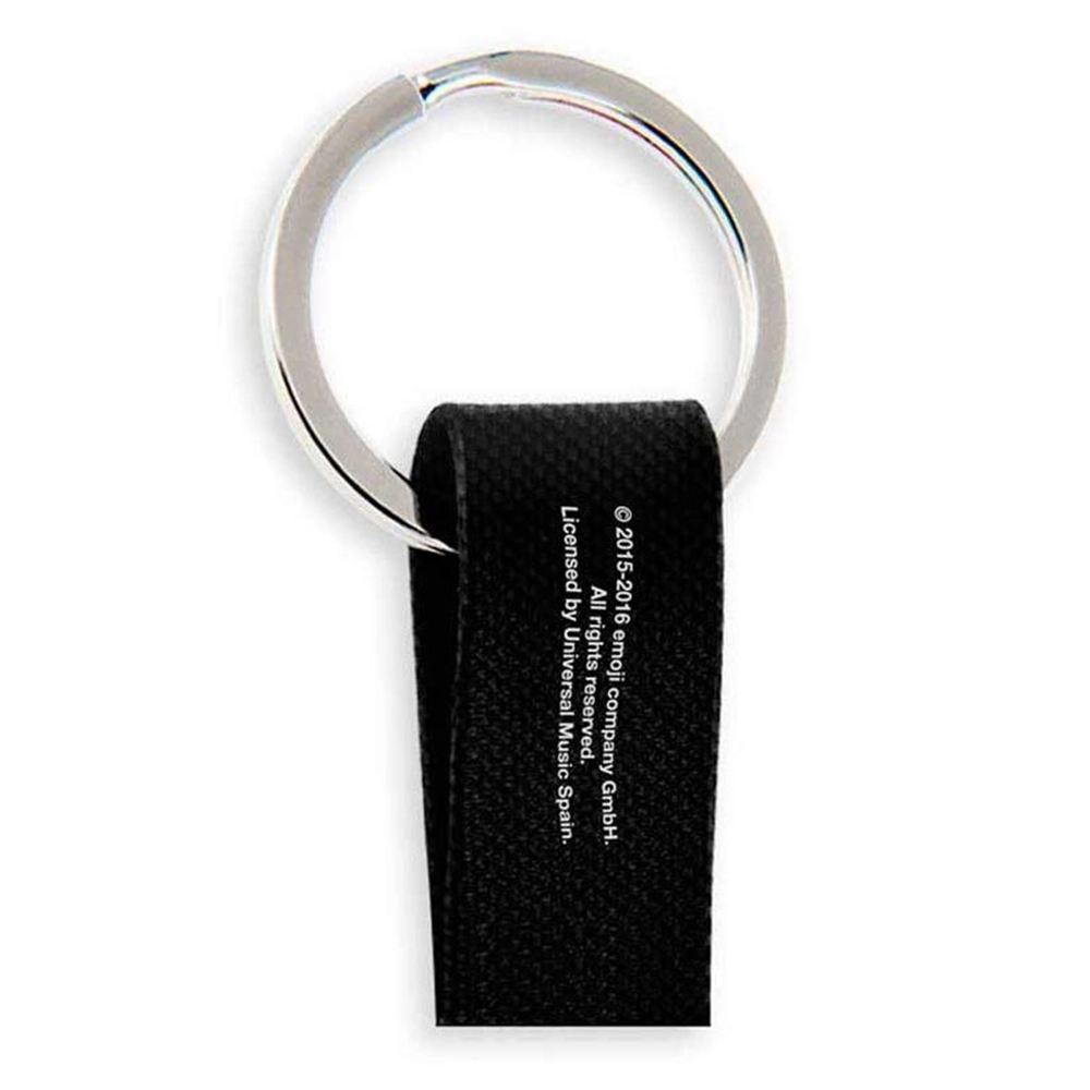 Keychain 8 Ball - Black Plush