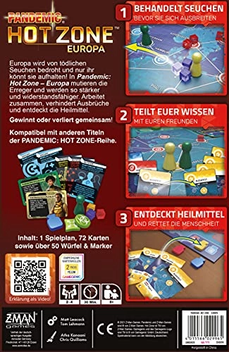 Pandemic Hot Zone: Europe (German)