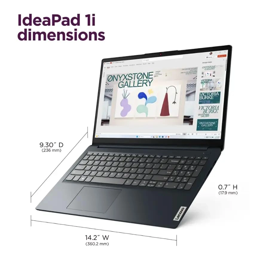 IPDEAPAD 1 15IRU7 83B40006US - 15.6'' Core i5 8GB DDR4 256GB SSD
