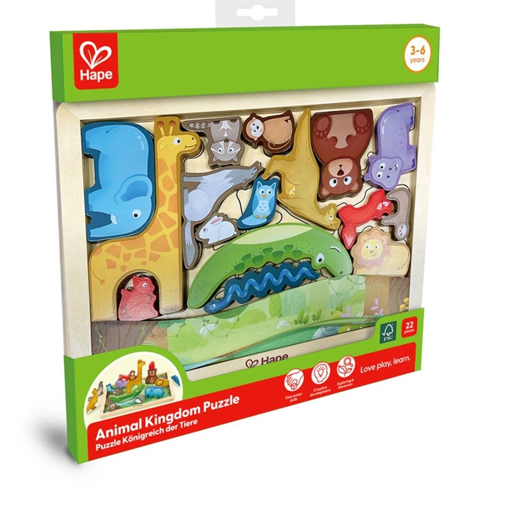 Animal Kingdom Puzzle - 3 +