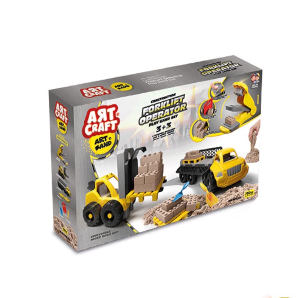 Art Craft Forklift Operator Play Sand Set - 3+ years