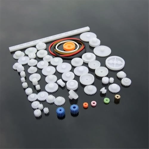 Gear Pulley Belt Crown Gear Set - 60 pcs