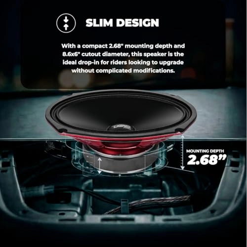 PRO-SM69.4 - 6x9 Inch Midrange Loudspeaker