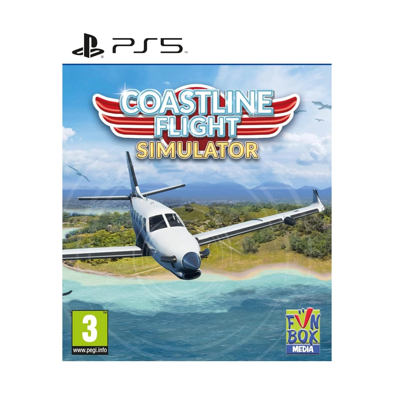 Funbox Media Coastline Flight Simulator - PlayStation 5