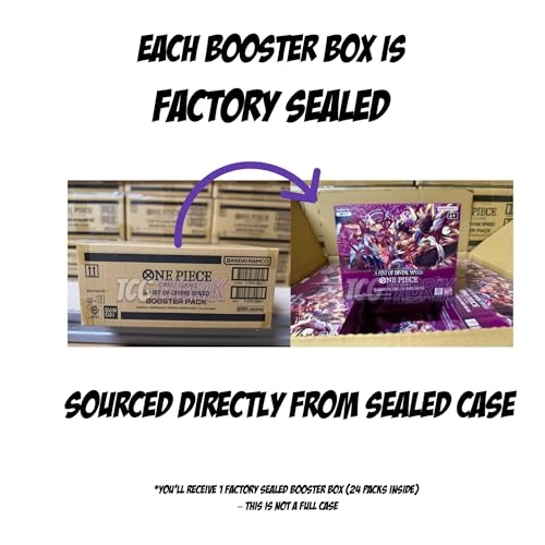 One Piece A Fist of Divine Speed Booster Box - English 24pcs