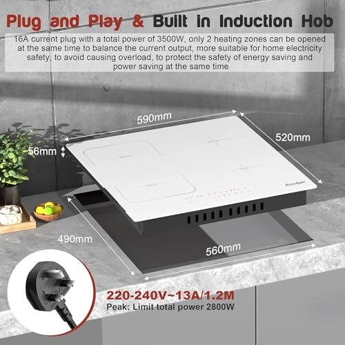 CSI-B42890-F1-BS-W Induction hob