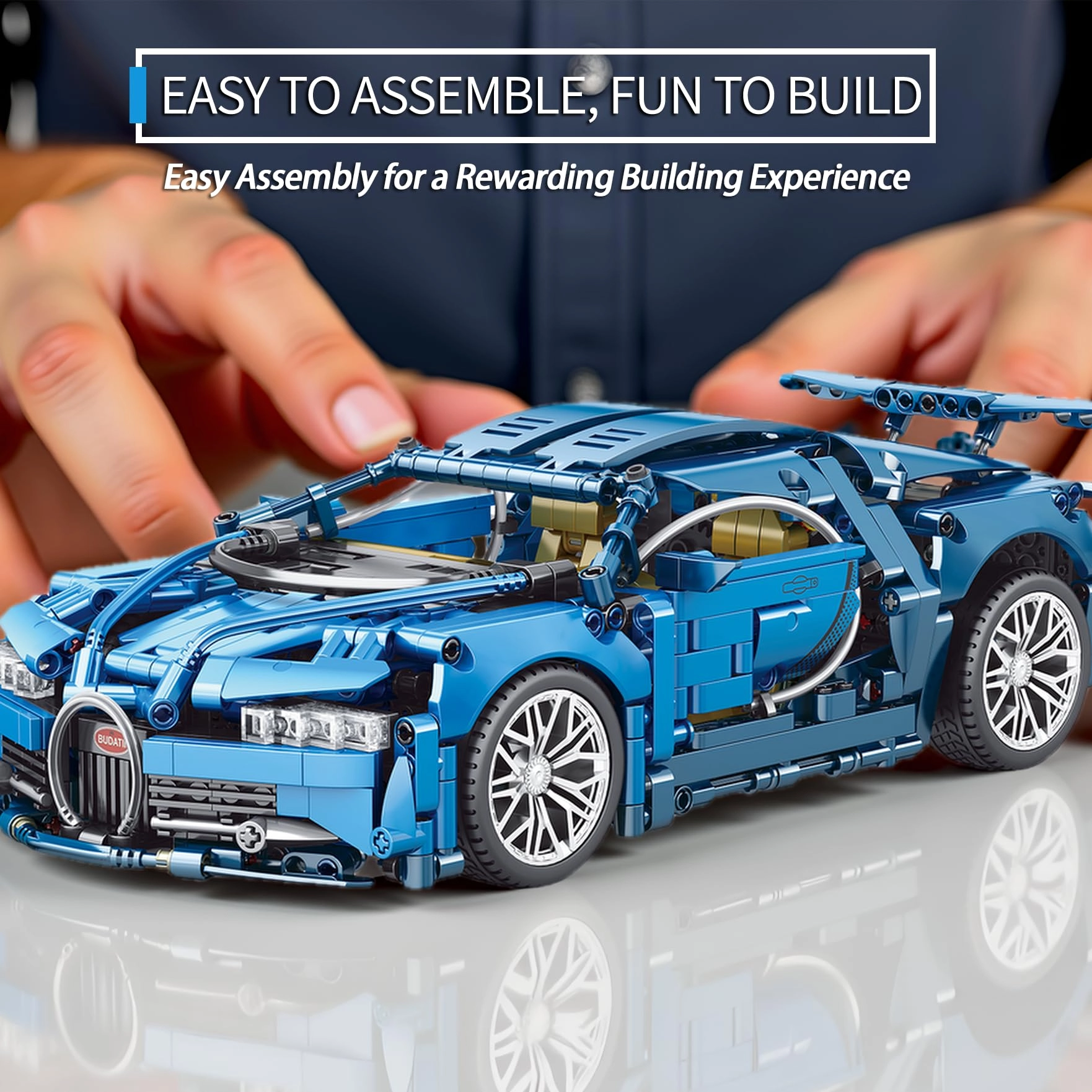 Technic Car Building Set - 1037 pcs
