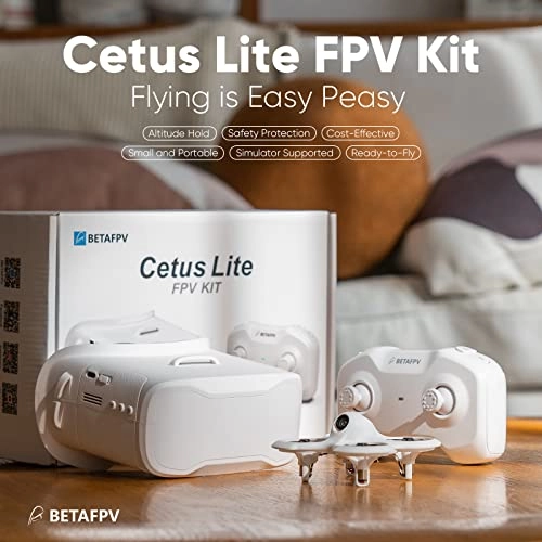Cetus Lite FPV Kit - Ready to Fly Altitude Hold VR02 FPV Goggles