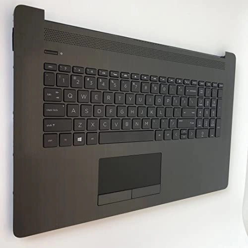 Palmrest Upper Case - Gray Backlit Keyboard
