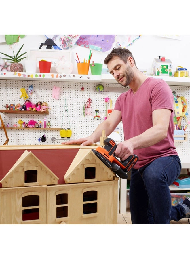 Mouse Detail Sander - 18V Bare Unit Orange/Black