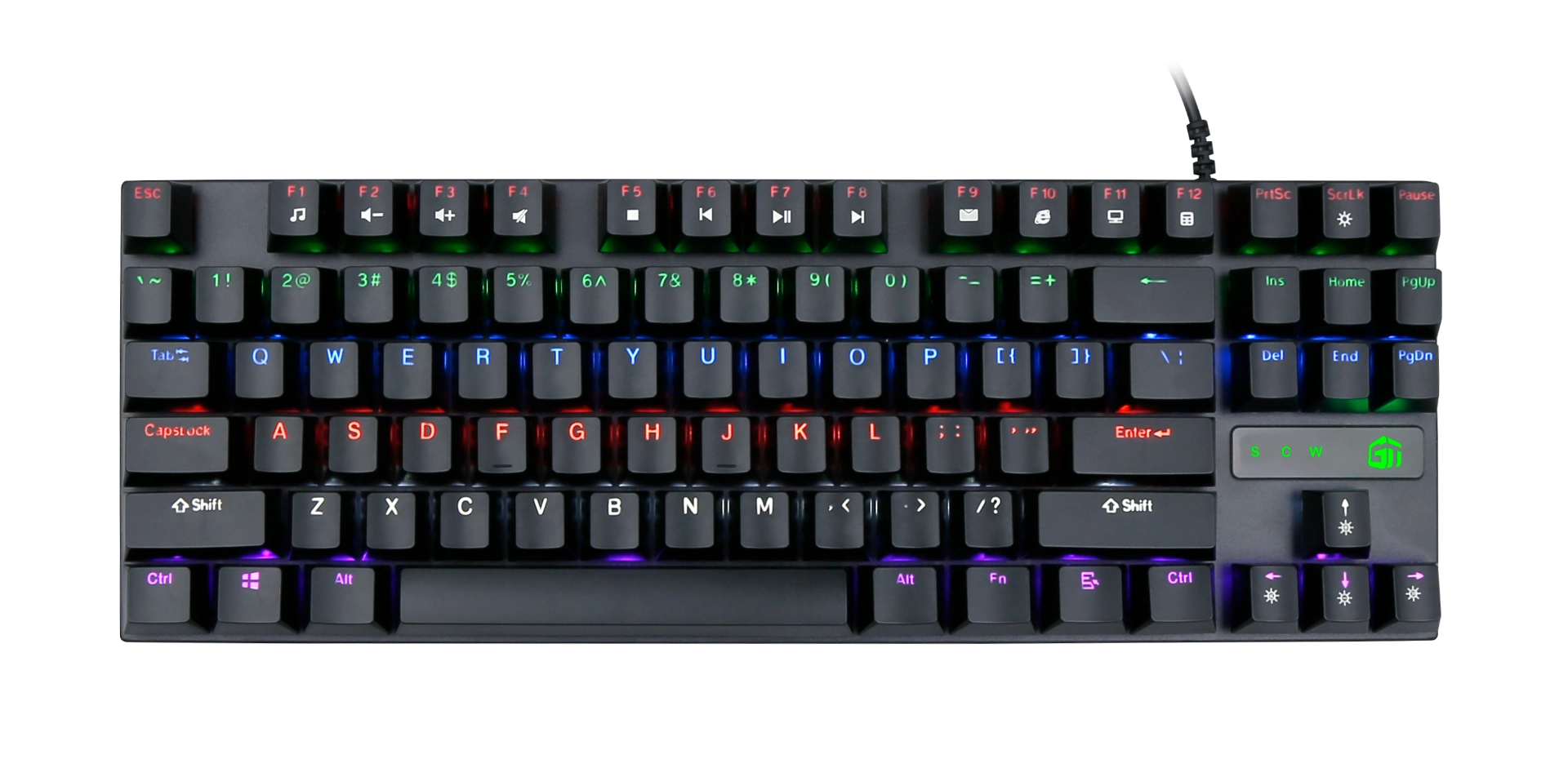 Keyboard + Monitor + Mouse + Mouse Pad + Headphones - PC