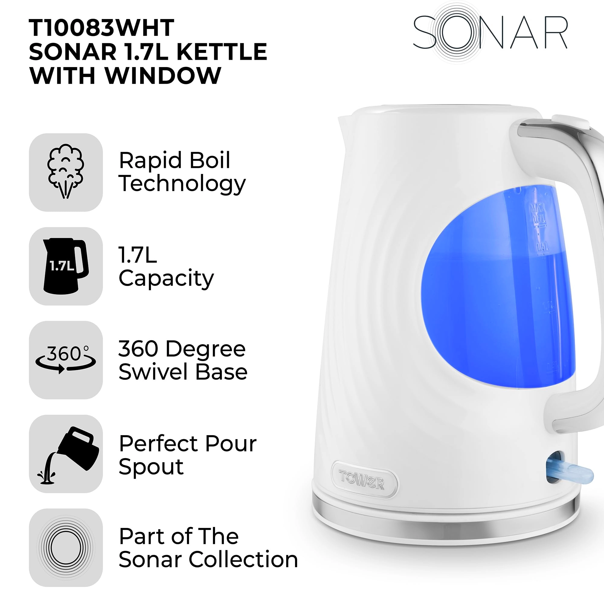 Kettle - 1.7 litres
