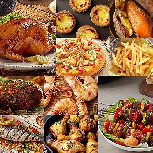 Electric Fryer - Multifunctional Oil-free Smart Lcd Panel