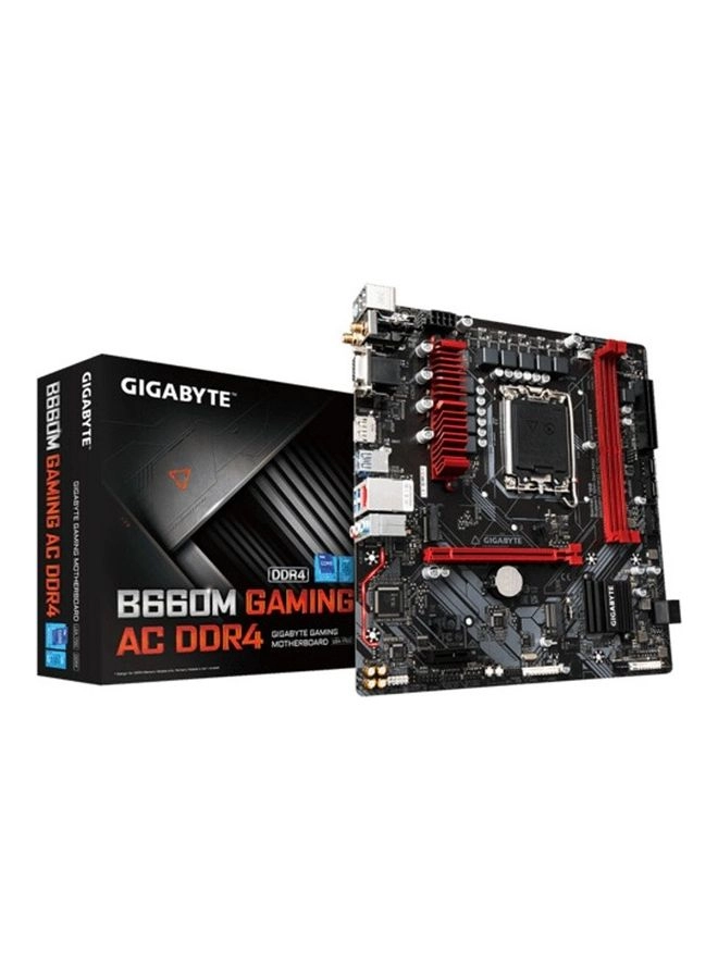 GIGABYTE B660M GAMING AC - 12th Gen Intel DDR4 2.5 GbE