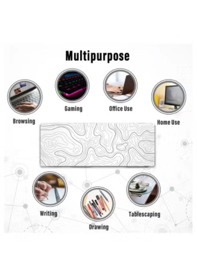 Large Polyester Gaming Mouse Pad - 60x30 cm