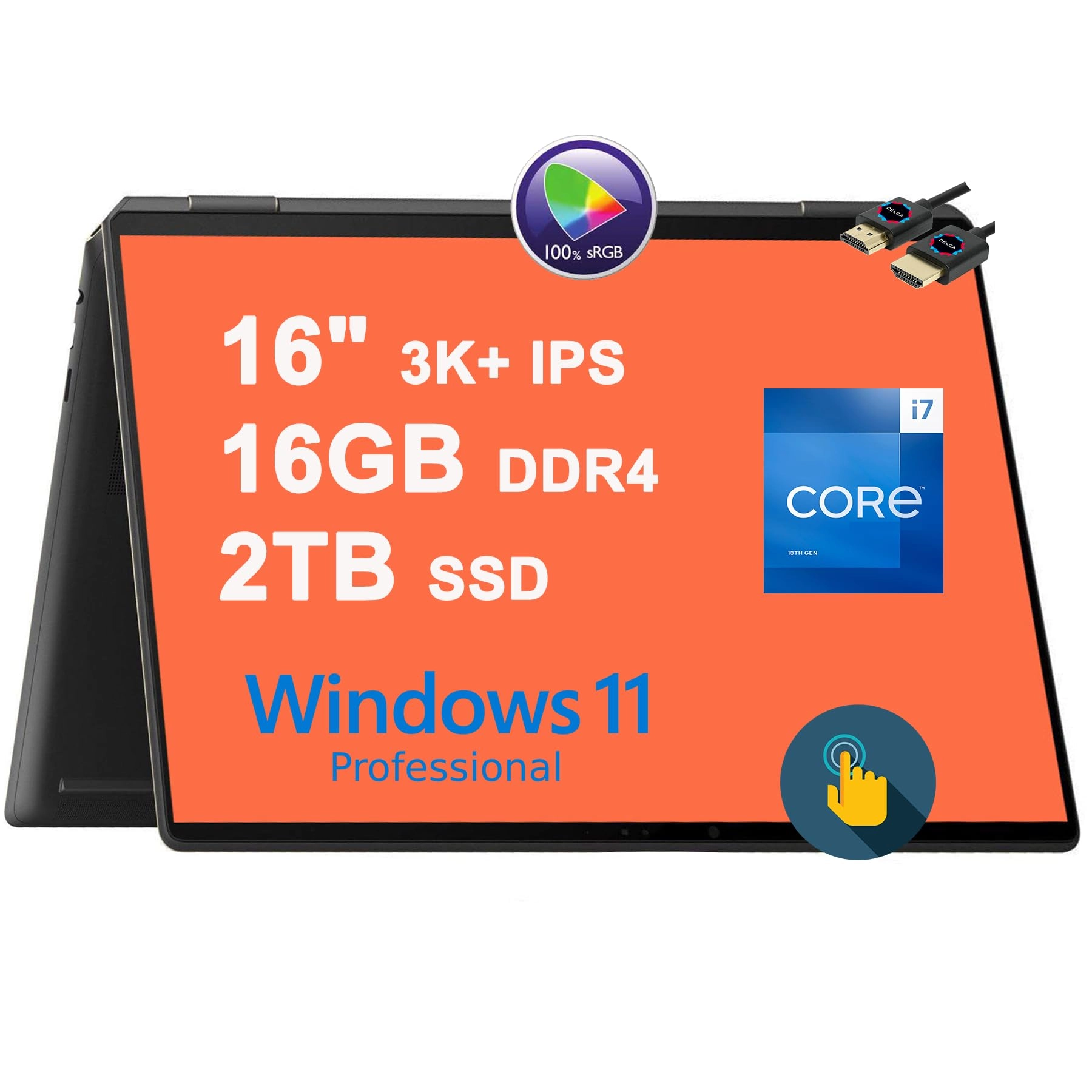 Spectre x360 16-f2000 - 16'' i7-13700H 16GB DDR SDRAM 2TB SSD