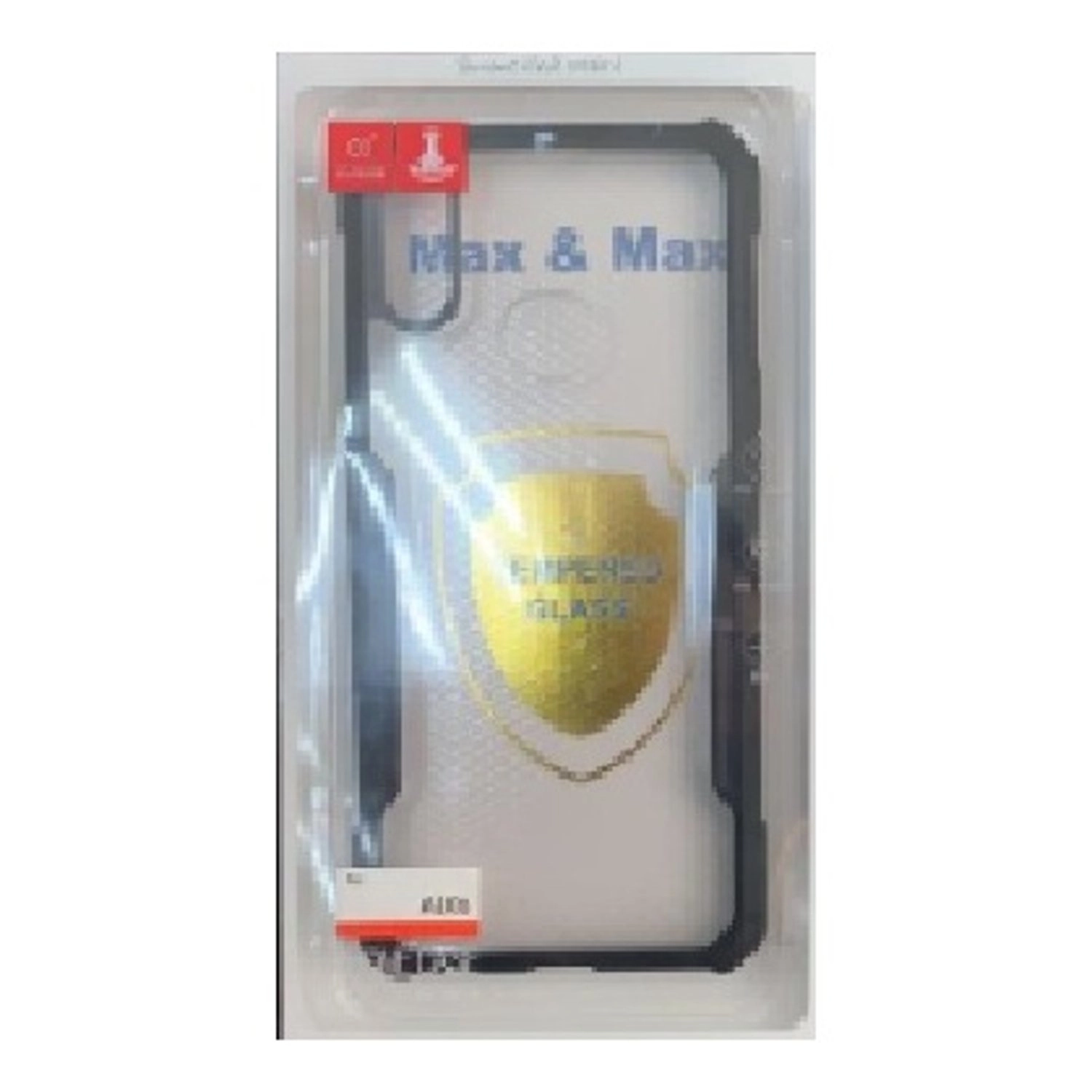 Max & Max Clear Scratch Resistant Tempered Glass Screen Protector + Clear Tempered Glass Back Protector for Samsung A10s