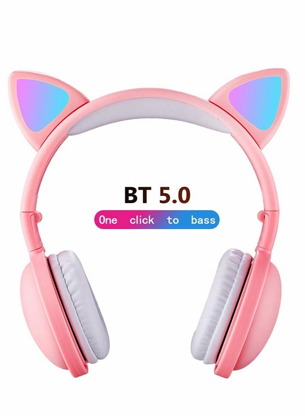 Retro Folding Style Wireless Bluetooth Subwoofer Headphones - Wireless Headset