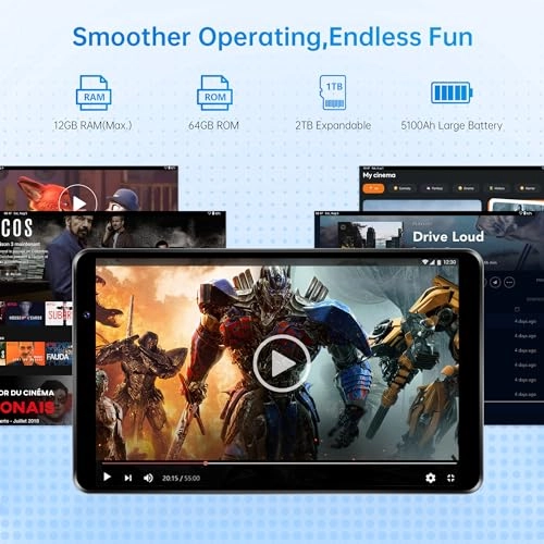 M8BK - 12GB 8 inch 64GB