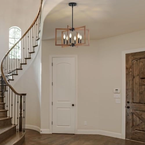 Industrial Lantern Chandeliers - Dimmable