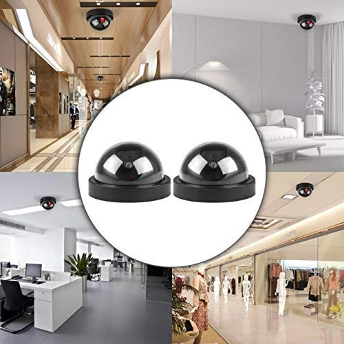 Dummy Dome Camera - 2 Pcs Blinking Red LED