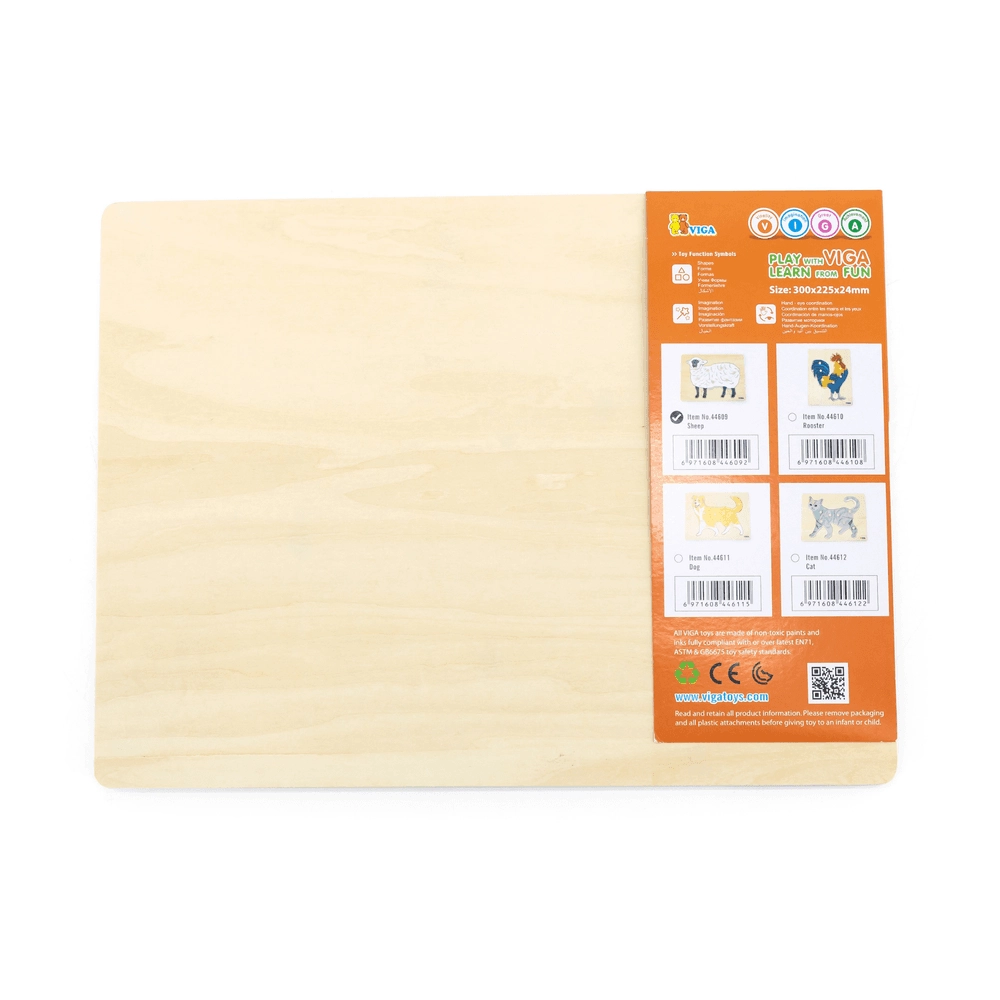 Wooden Puzzle Sheep - 3+ 9 pieces