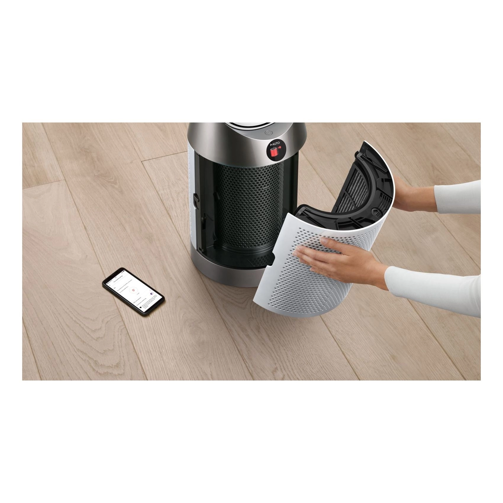 Air Purifier Cool PC1 - White HEPA Filter Powerful Projection