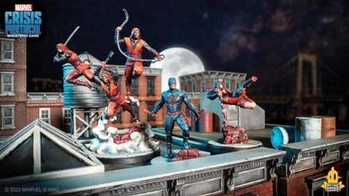 Marvel Crisis Protocol: Shadowland Daredevil & Elektra - Miniatures Game